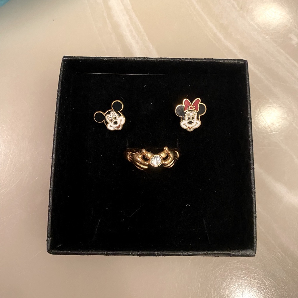 Vintage Mickey Mouse Set + Scarf